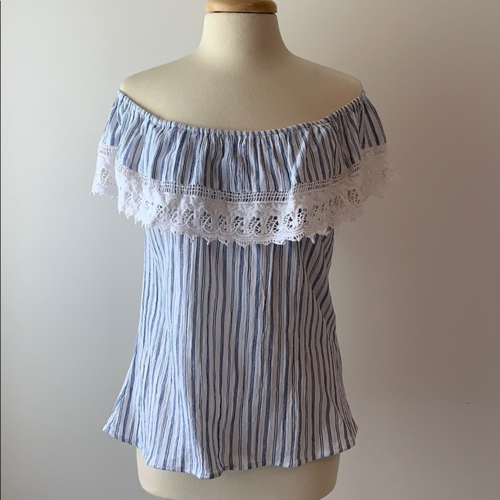 Off the shoulder blouse